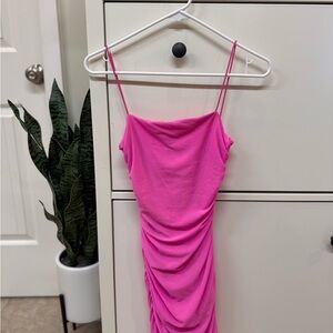 Princess Polly Vibrant Pink Dress